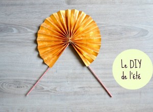 éventail en papier