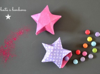 boite à bonbons étoile