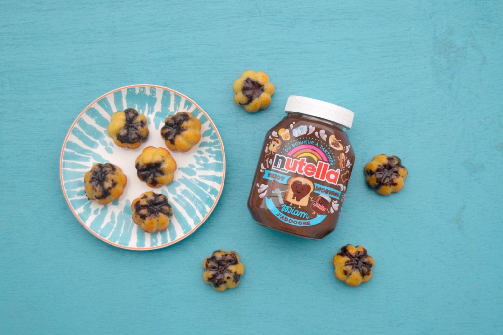 gâteaux coeur de nutella