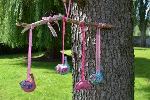 Un mobile en bois flotté