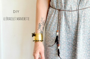 Diy : Le bracelet manchette